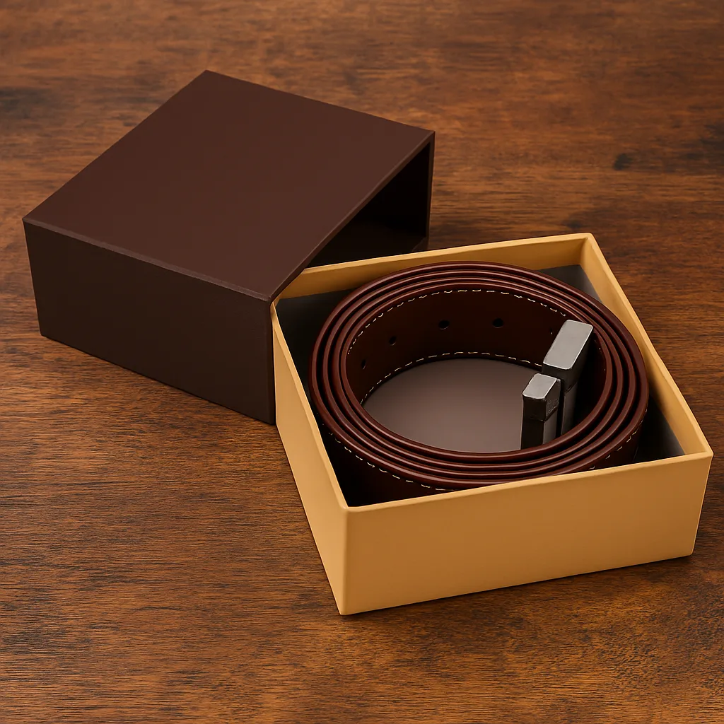 Eco-friendly kraft belt boxes