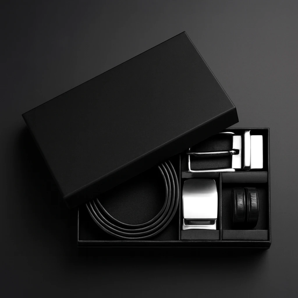 Personalised belt gift box