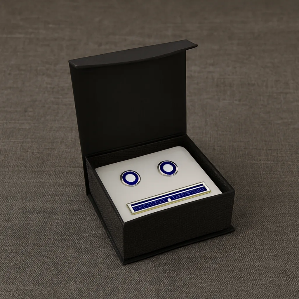 Custom cufflink boxes with logo printing