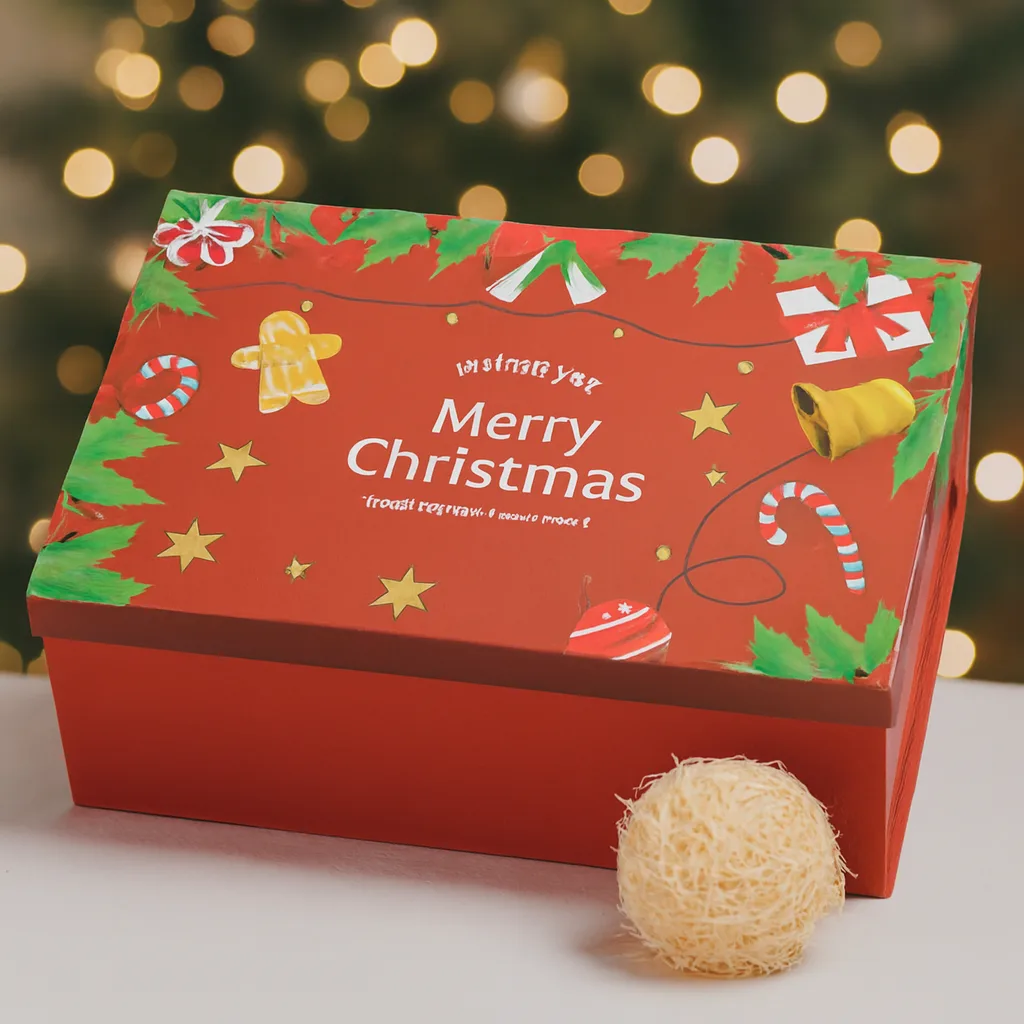 Personalised Christmas Box with Lid