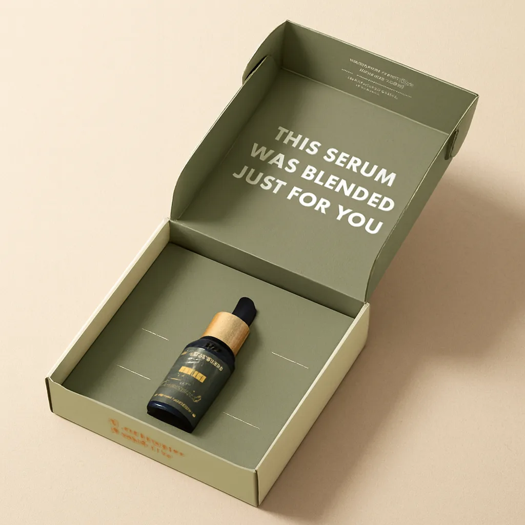 serum bottle packaging boxes