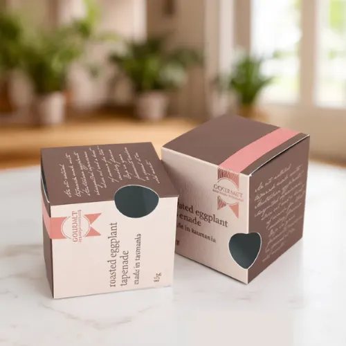 cosmetic cream boxes with matte finishes