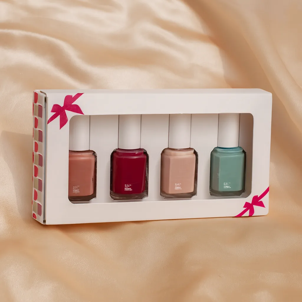 nail polish boxes window display styles