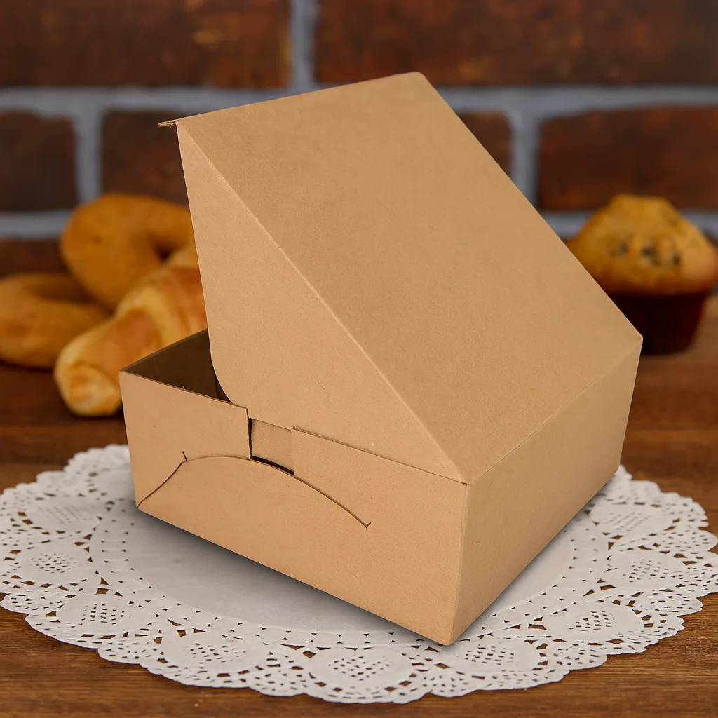 Eco-friendly bakery packaging boxes