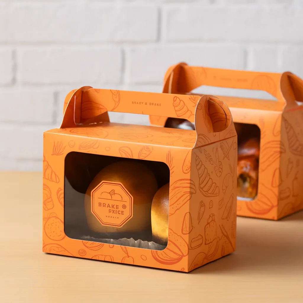 cardboard bakery boxes by Unique Custom Boxes UK