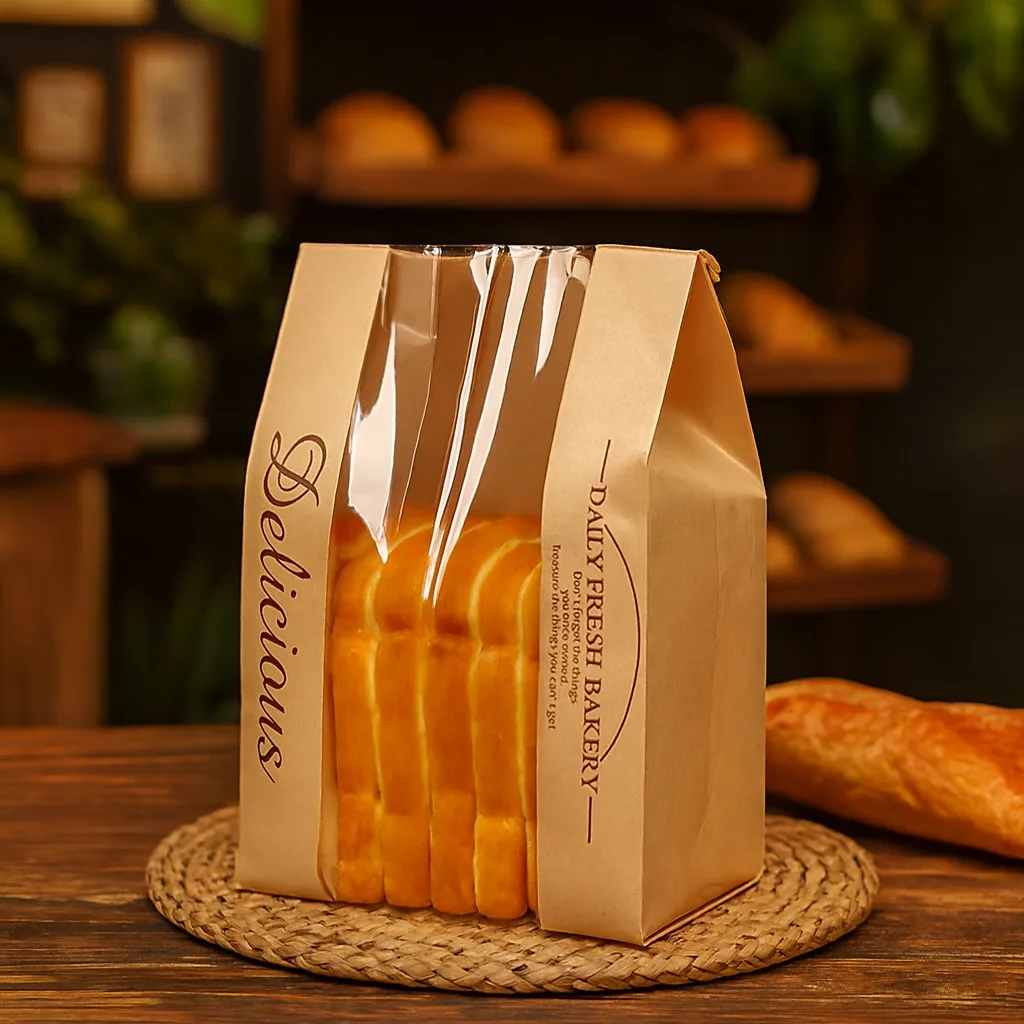 Eco-friendly bakery packaging bags