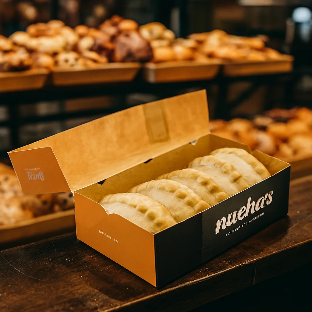 custom cardboard empanada boxes