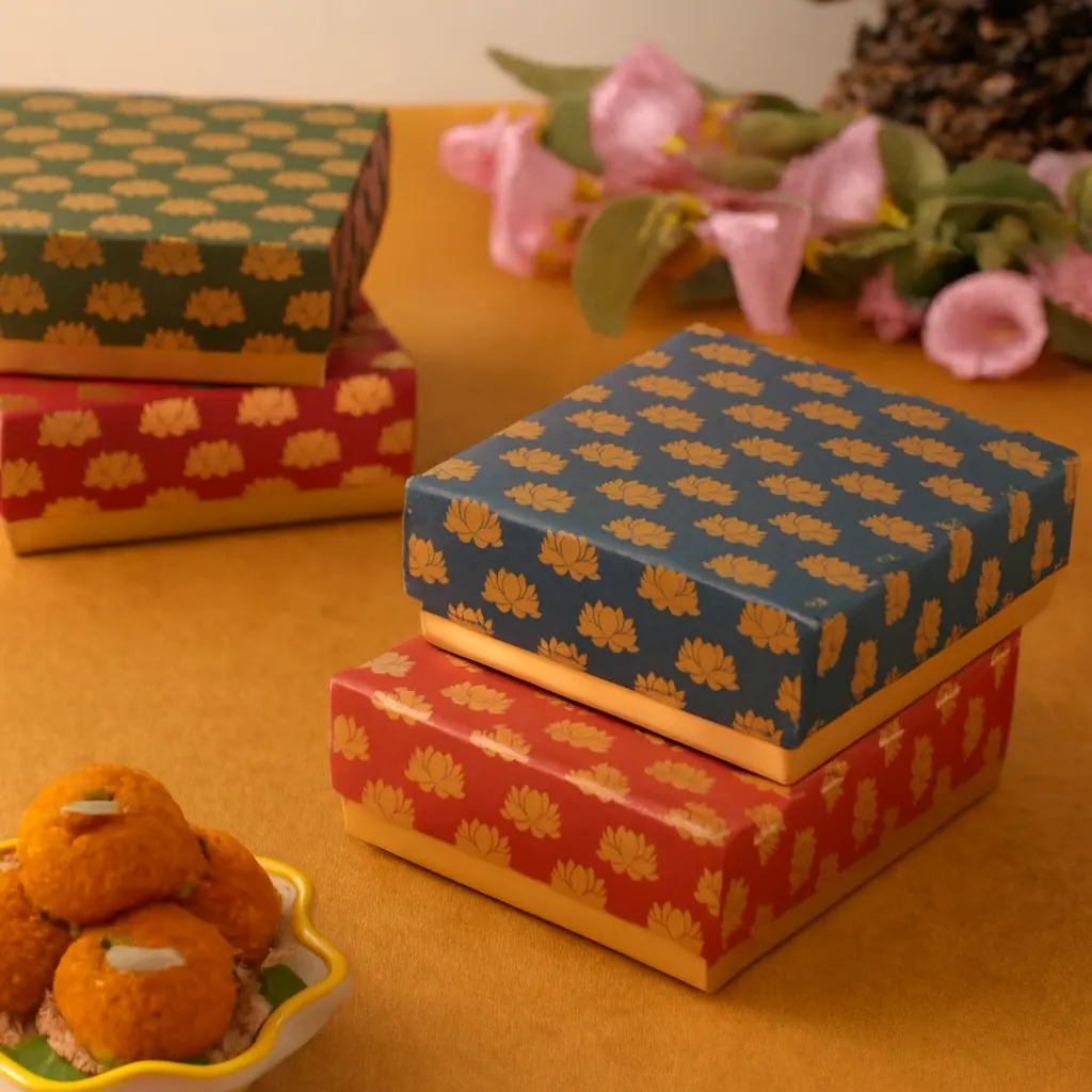 custom Indian sweet packaging