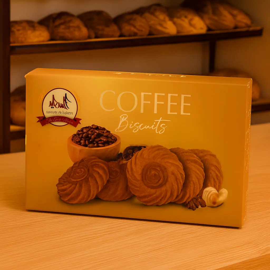 biscuit packaging with window