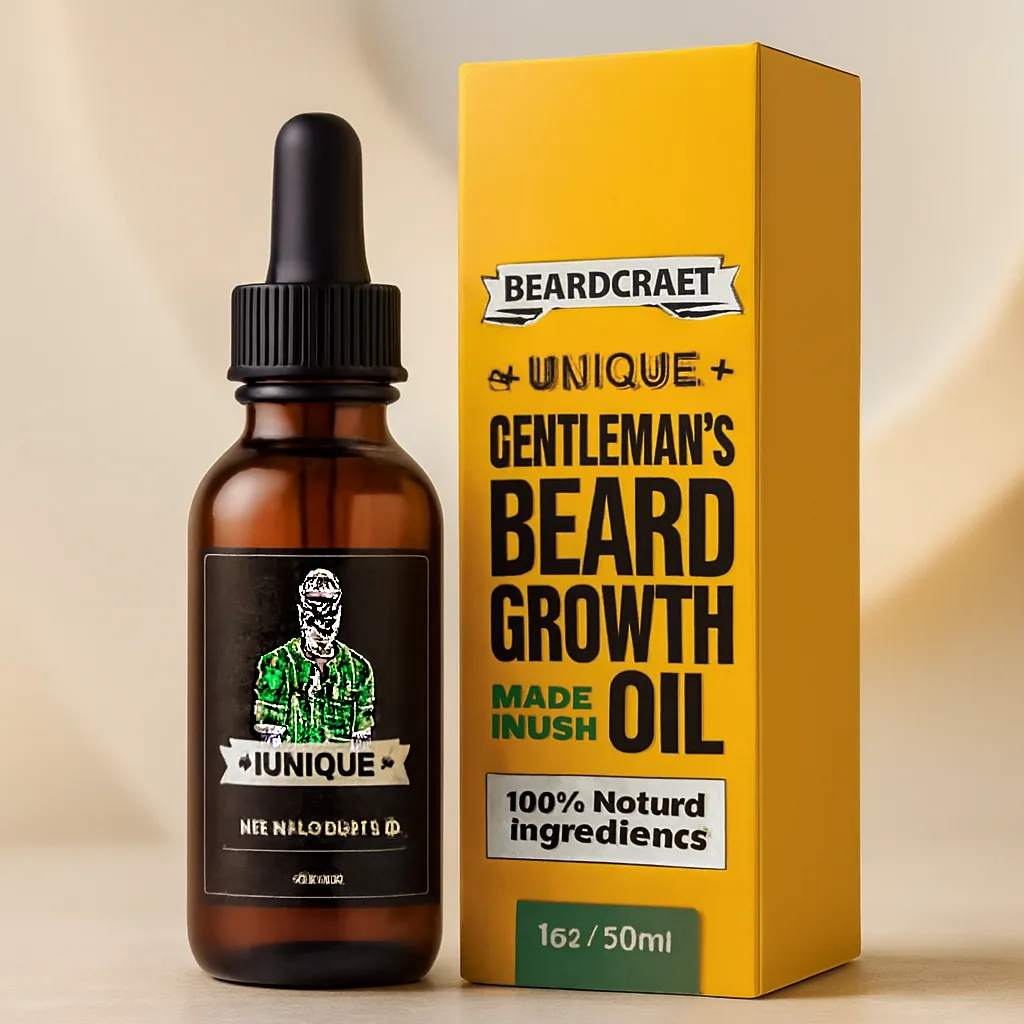 Custom Beard Oil Boxes UK