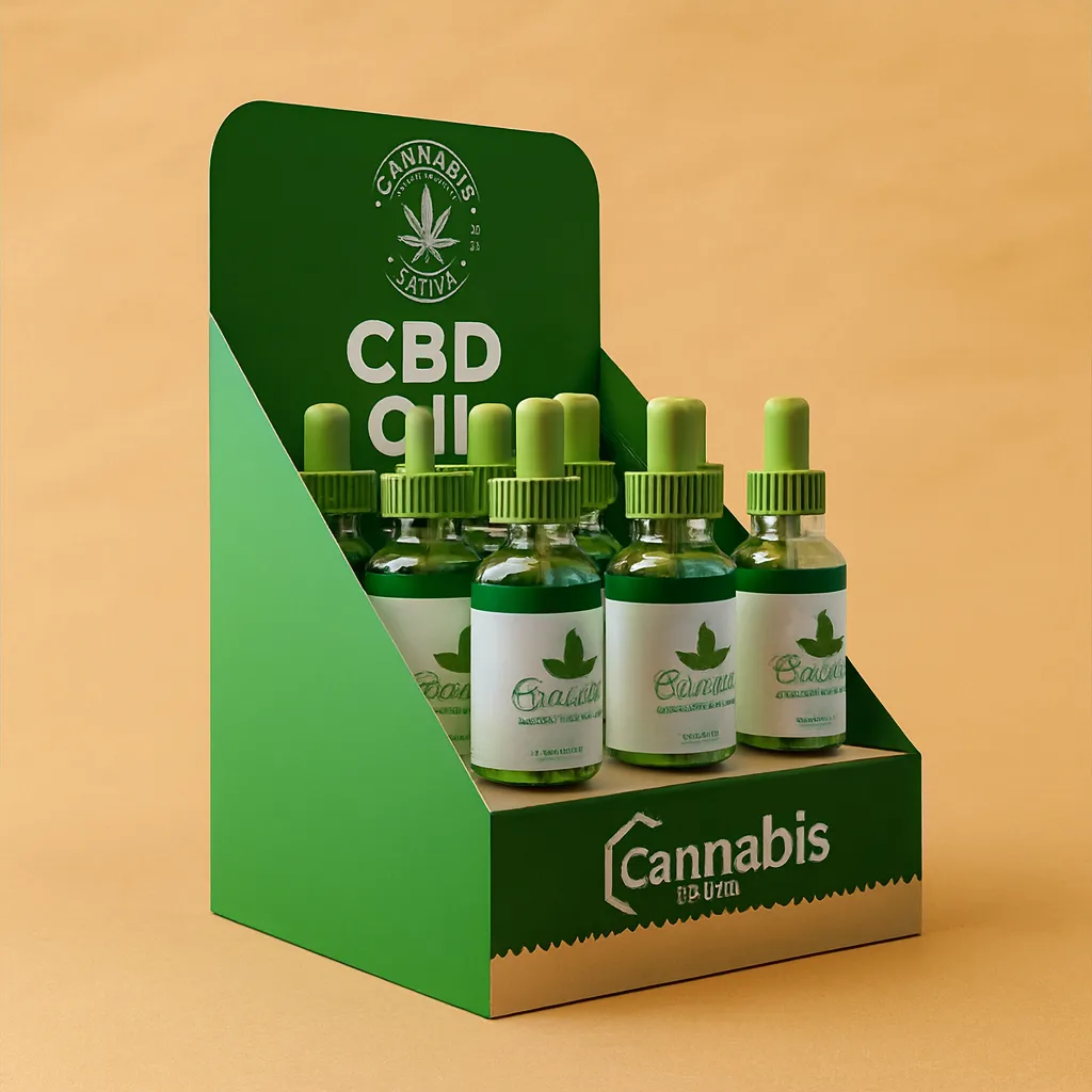 CBD product display boxes UK