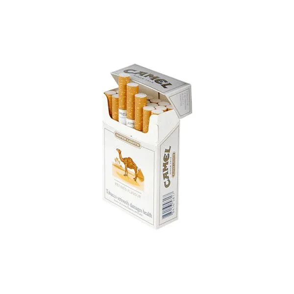 camel cigarette box