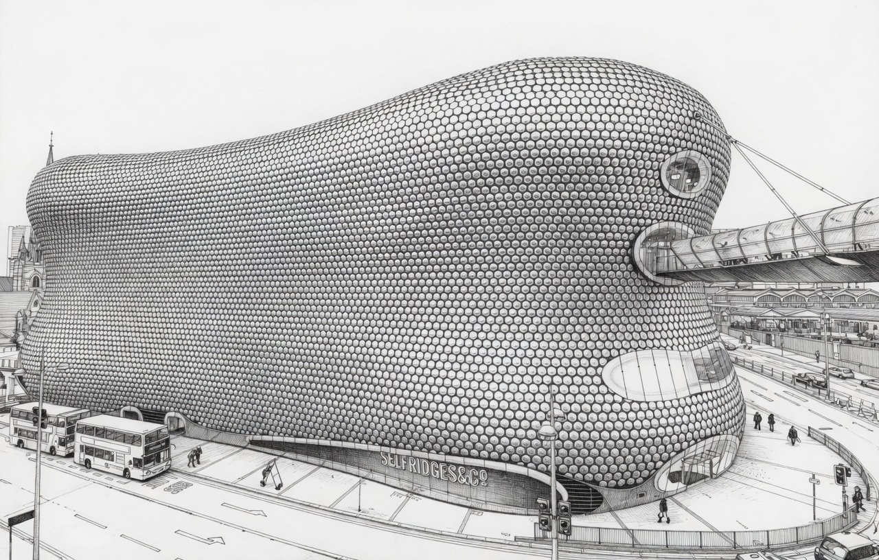 Custom Boxes Selfridges Building Birmingham