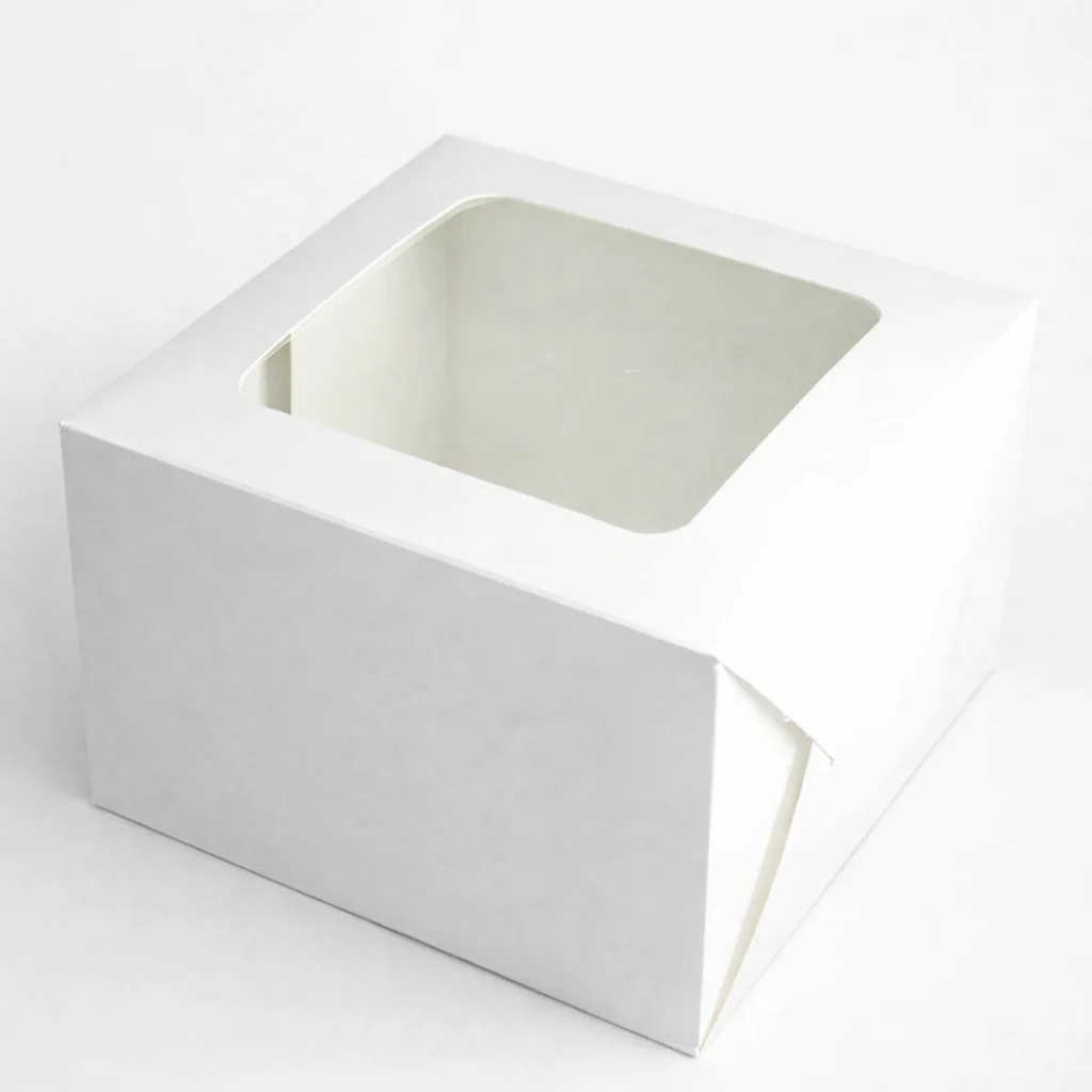 window cake boxes