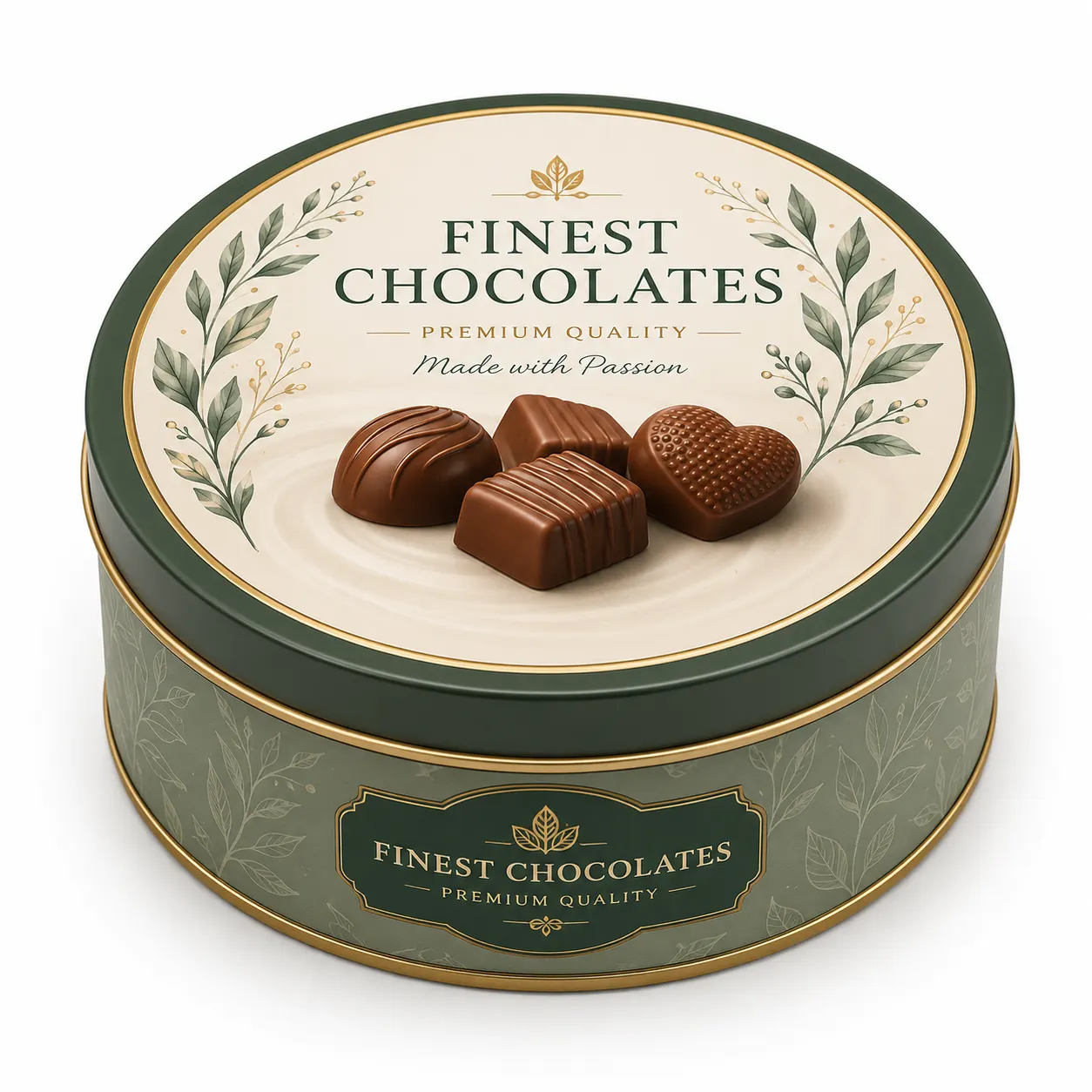 Chocolate Tin Box