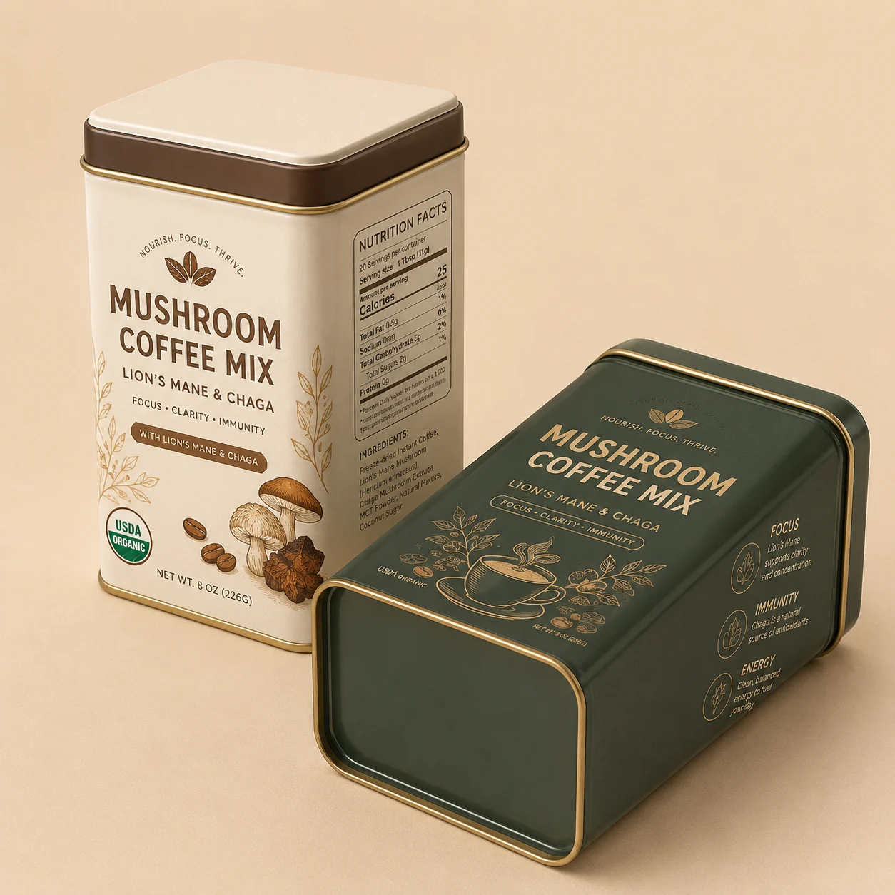 Custom Coffee Tins