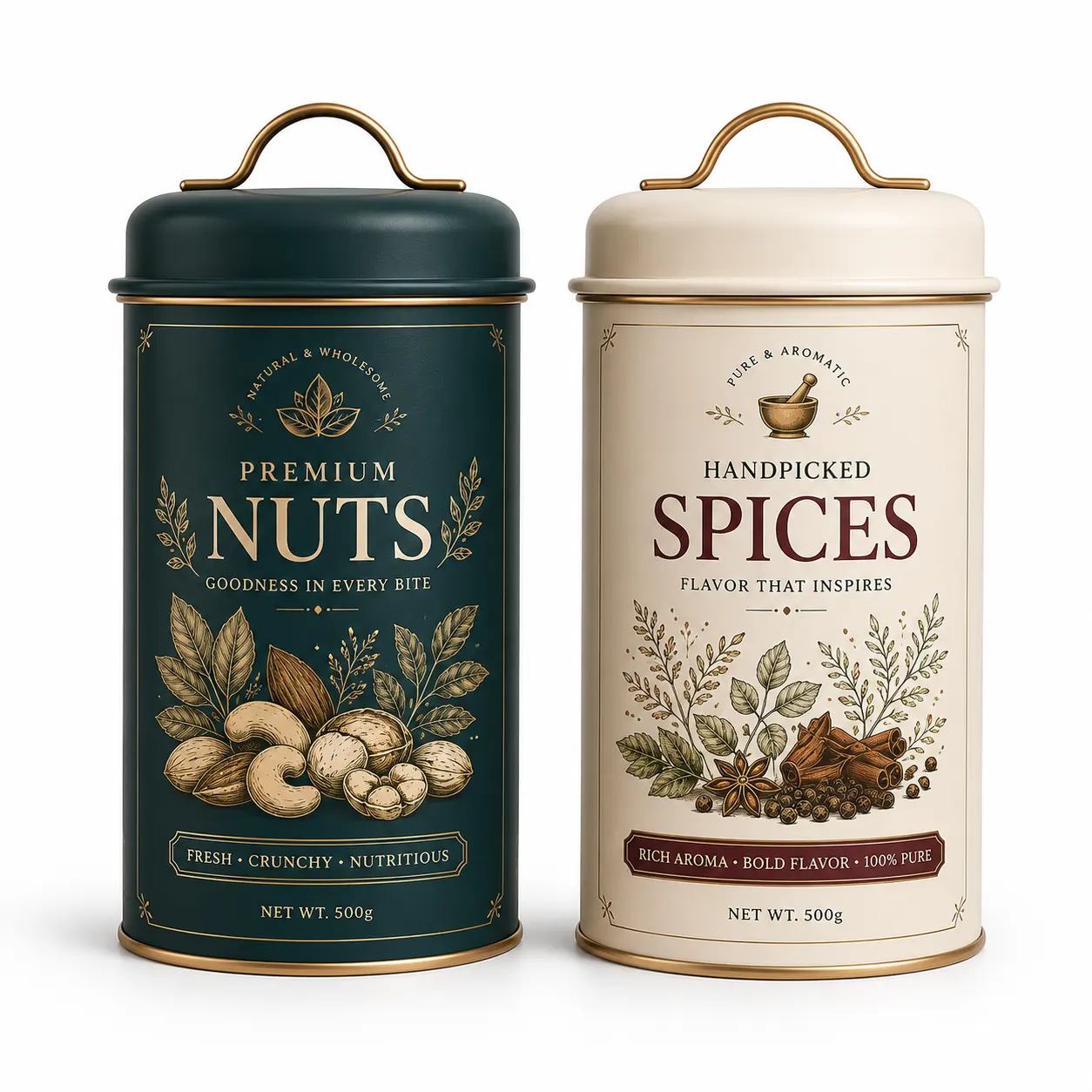 Custom Spice Tin Box