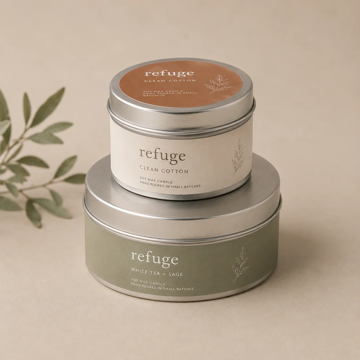 Round Metal Tin Boxes