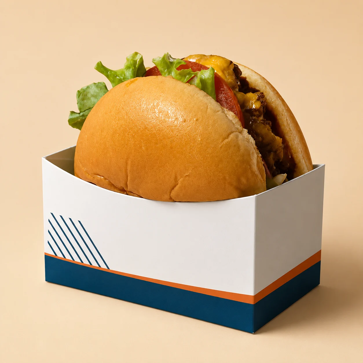 Burger Sleeve Packaging