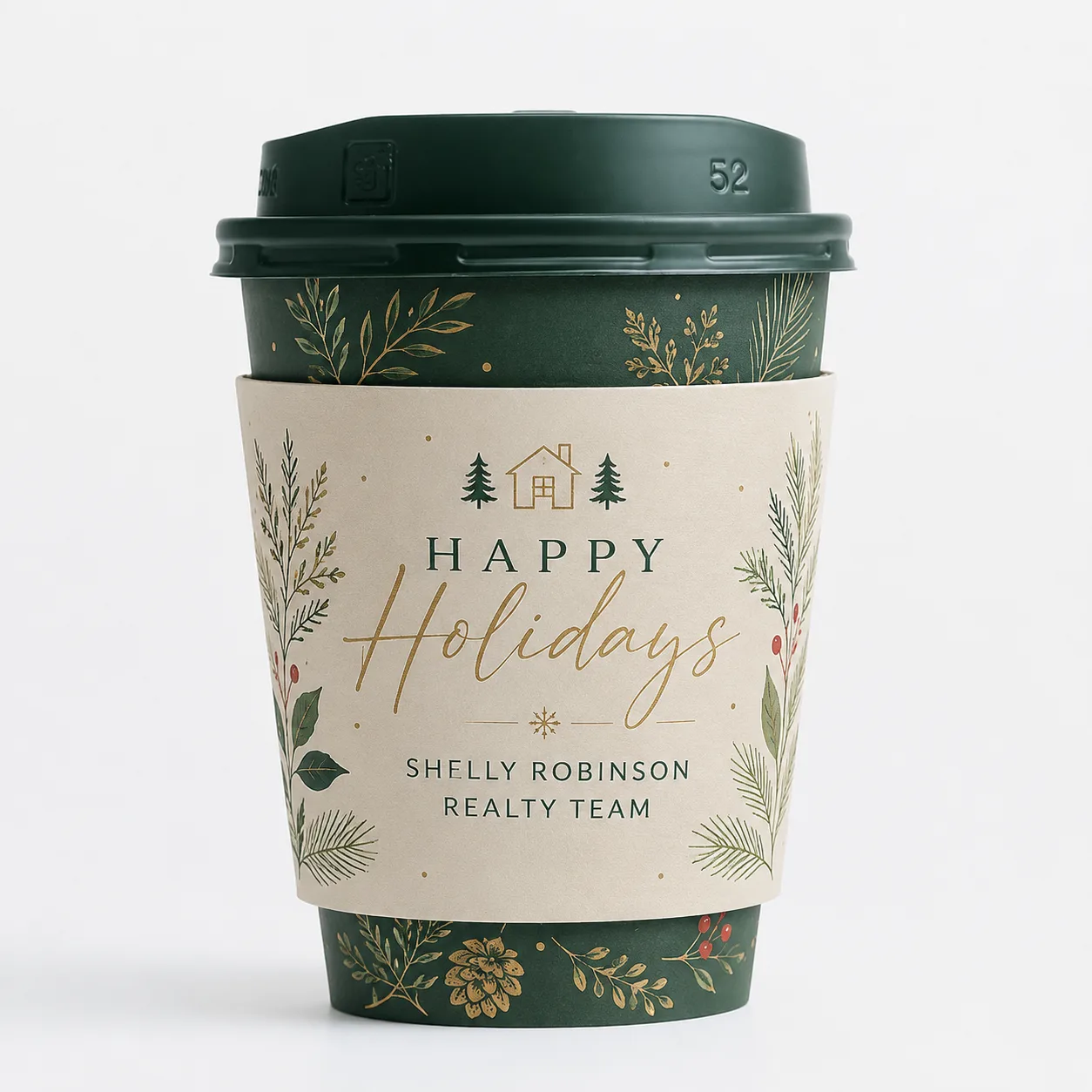 CHRISTMAS COFFEE CUP SLEEVES