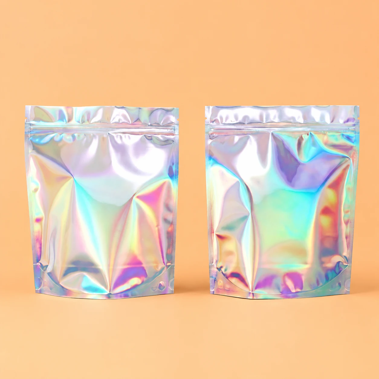 HOLOGRAPHIC MYLAR BAGS