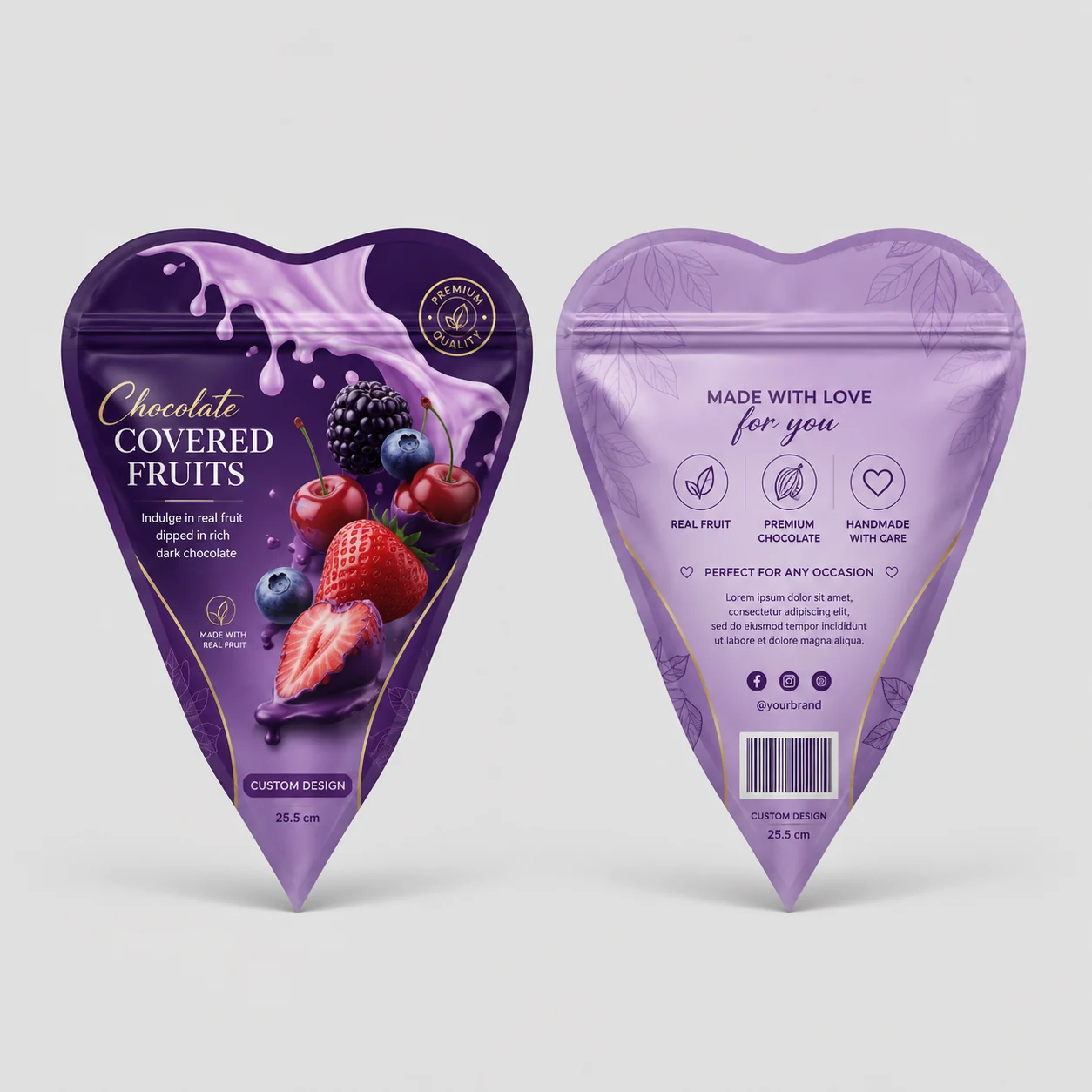 Custom Shaped Mylar Bags