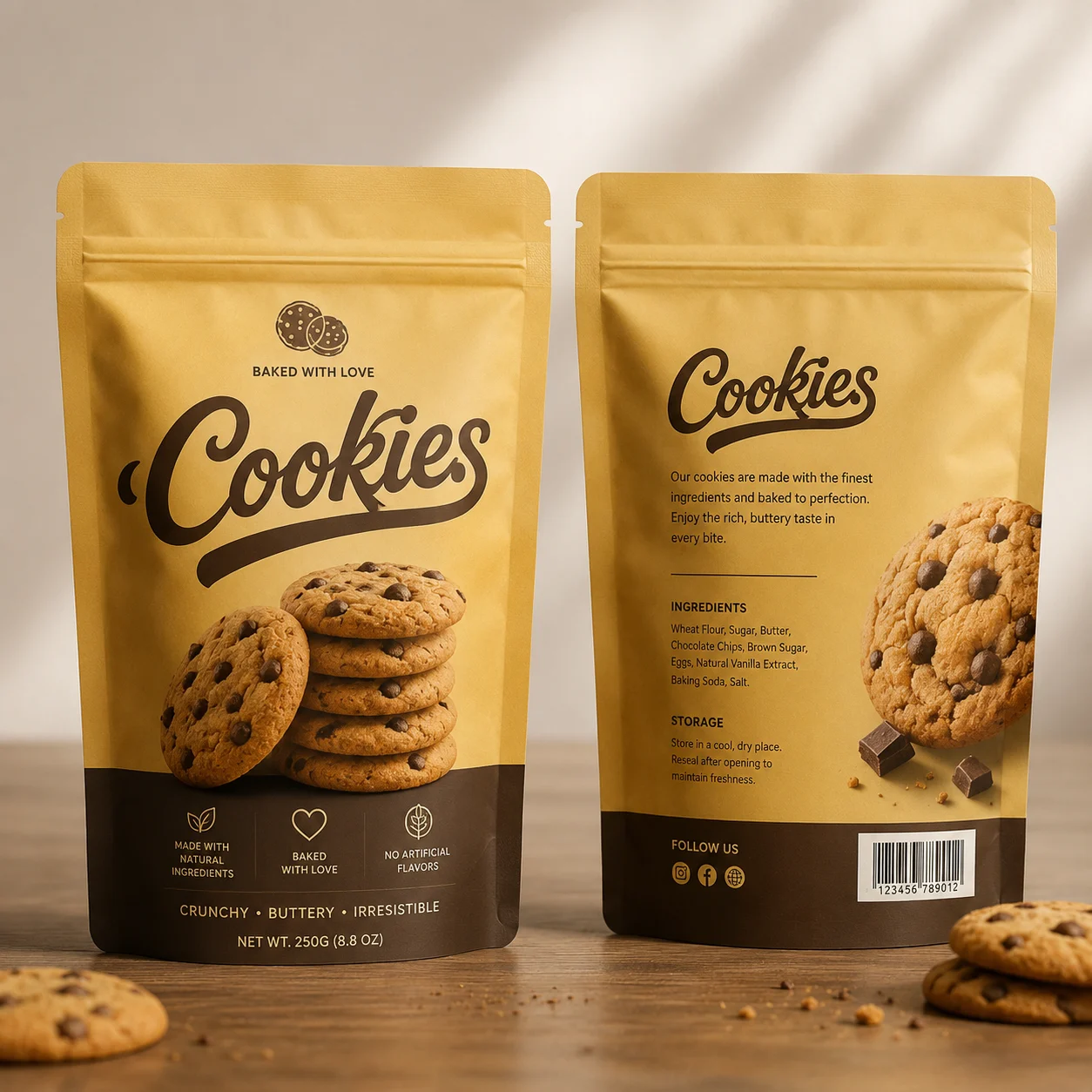 Cookies Mylar Bags