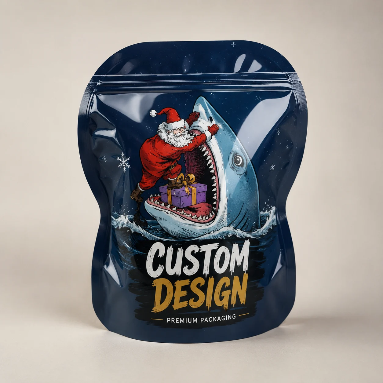 DIE CUT MYLAR BAGS