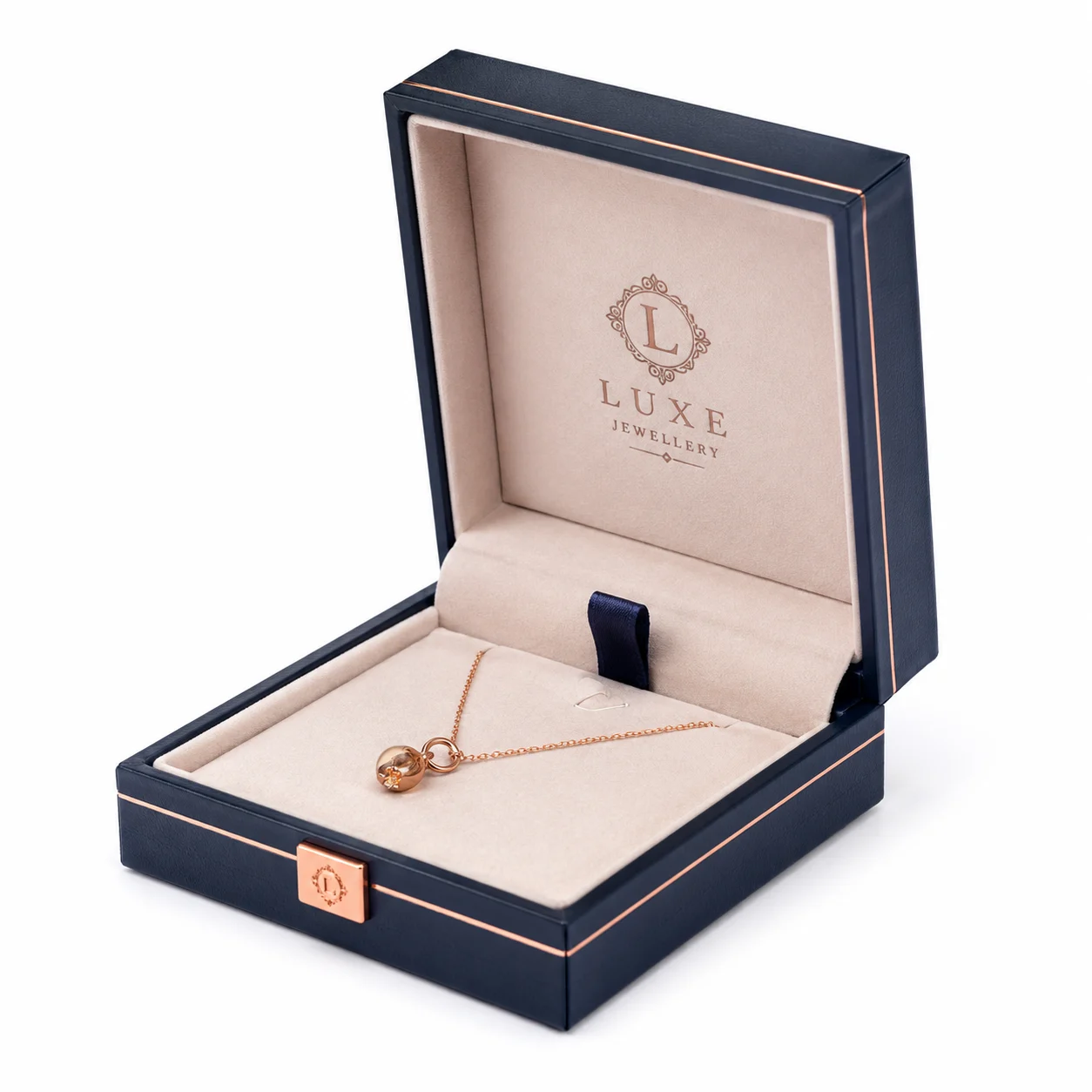 custom necklace box