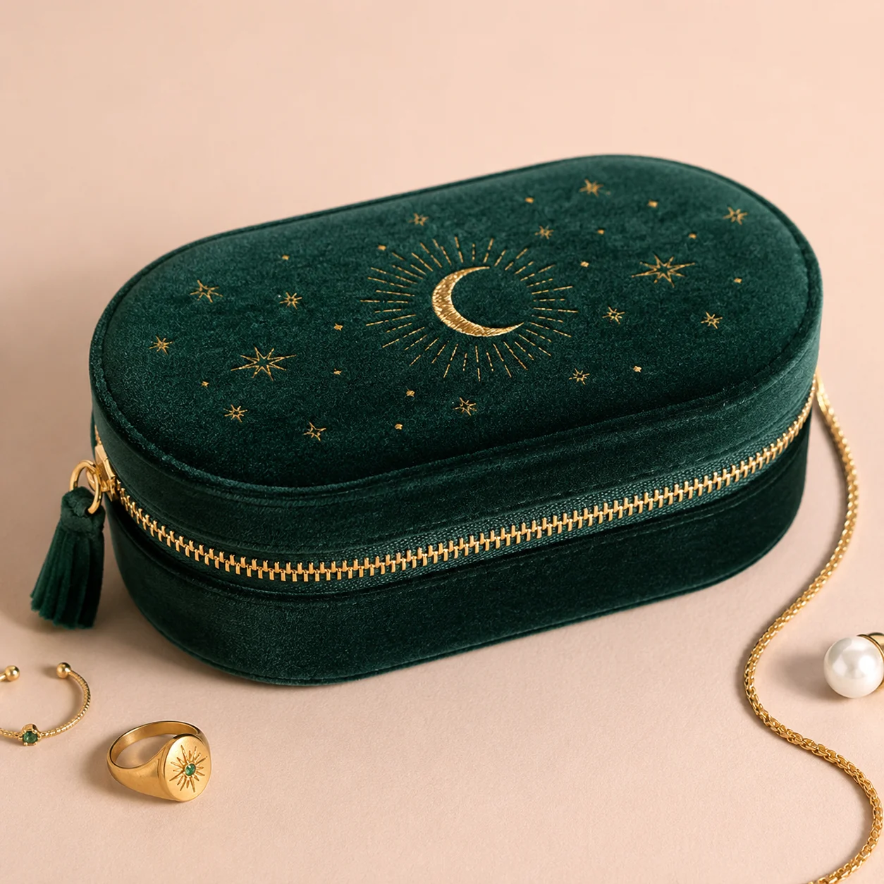 CUSTOM VELVET JEWELLERY BOX