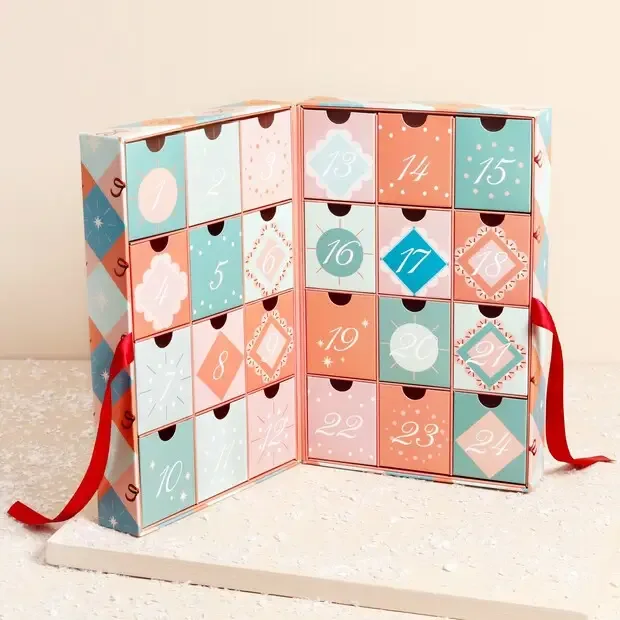 Cardboard Advent Calendar