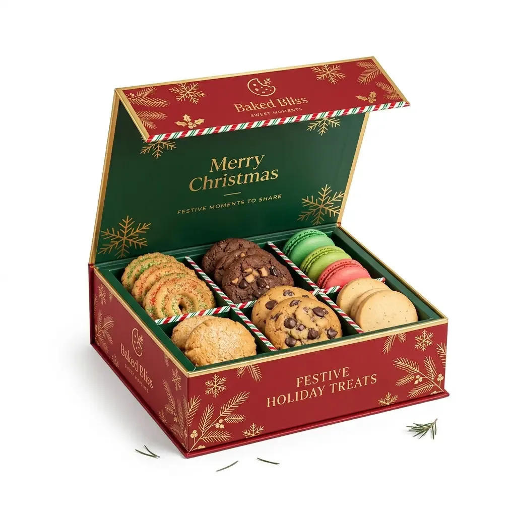 wholesale Christmas cookie boxes UK