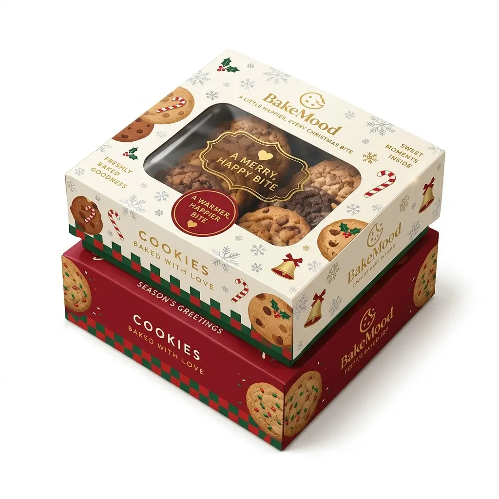 Christmas cookie boxes UK