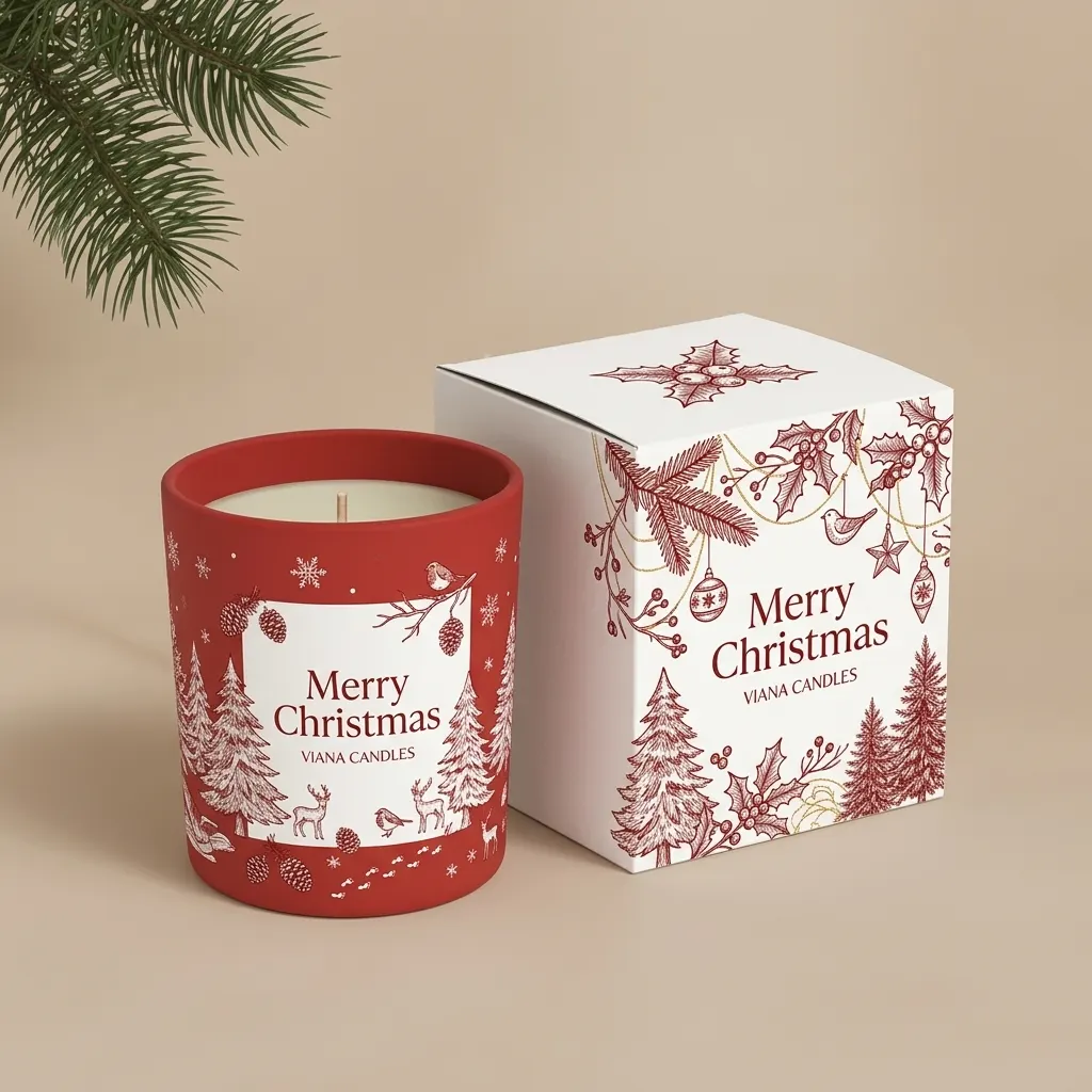 Christmas candle boxes UK