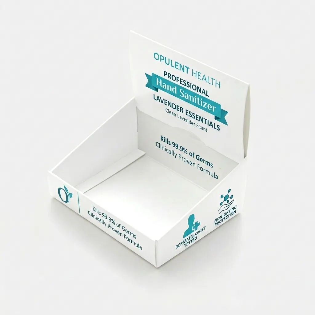 empty pharmaceutical display cartons