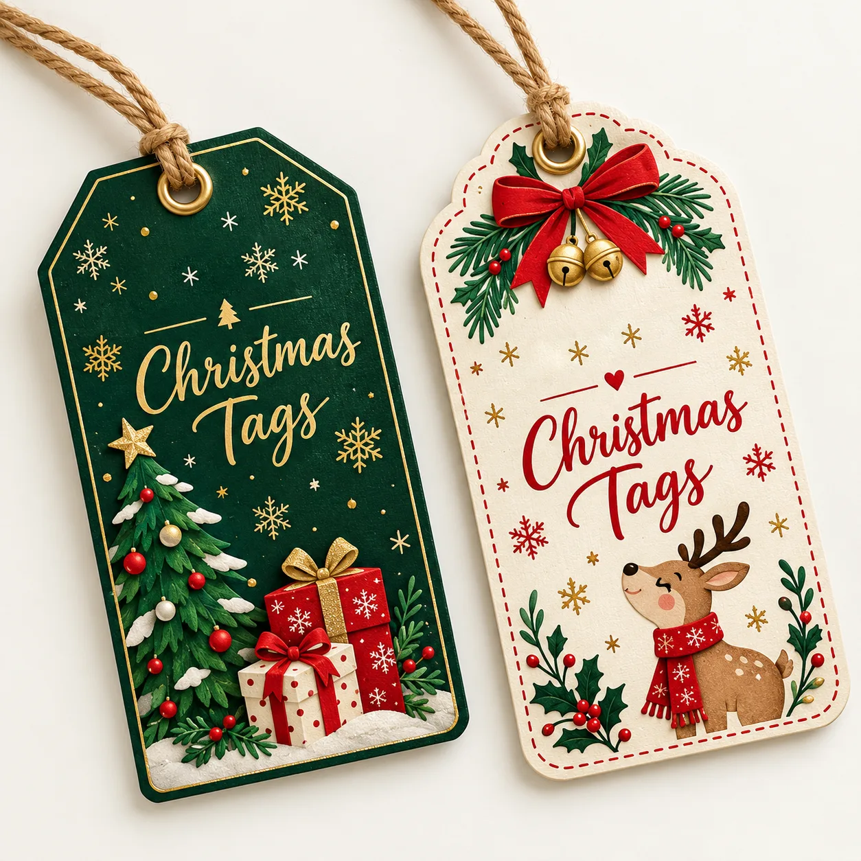 christmas tag