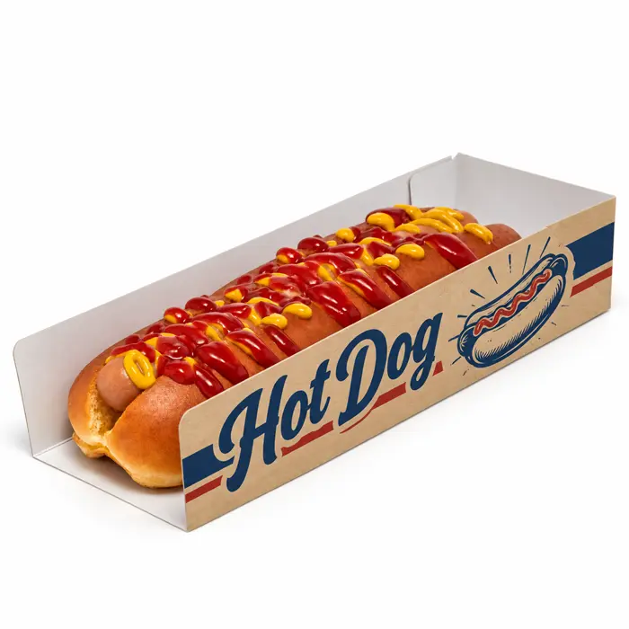 custom hot dog packaging