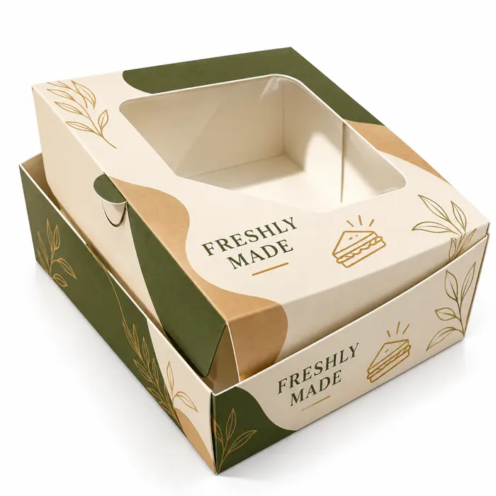 bespoke cardboard cake box printing