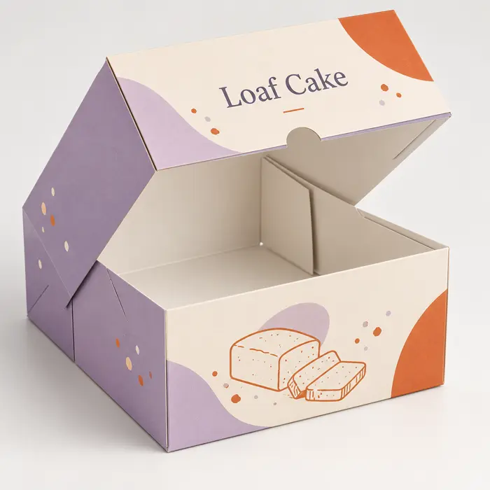 bespoke loaf cake packaging