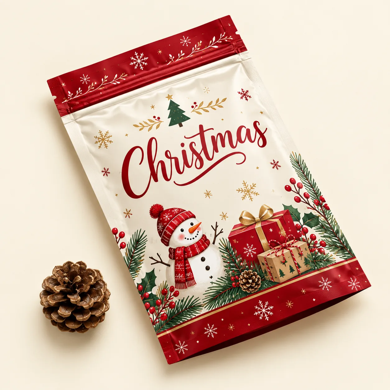 christmas mylar bags UK
