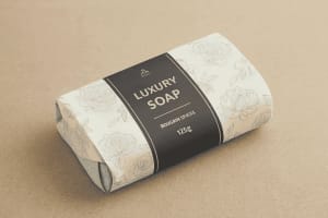 Printed Soap white paper 