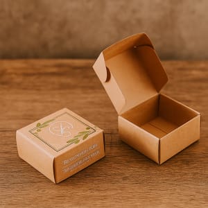 Durable cardboard Kraft soap boxes UK
