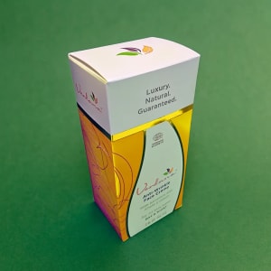 printed cream packaging boxes
