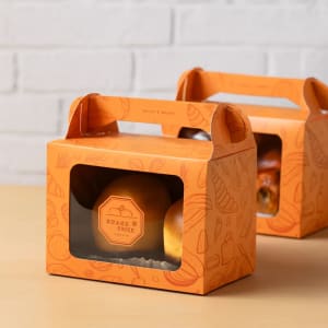 cardboard bakery boxes by Unique Custom Boxes UK
