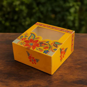 Custom Indian sweet boxes for ladoo