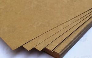 cardboard-material finishing on box