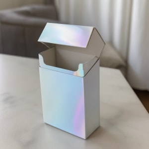 flat-packed plain cigarette cartons