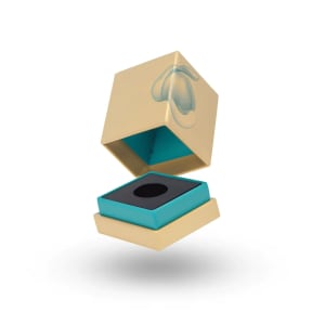 shoulder neck rigid boxes with fitted lid