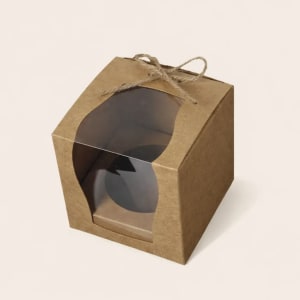 Kraft Boxes With Window 