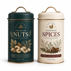 Custom Spice Tin Box